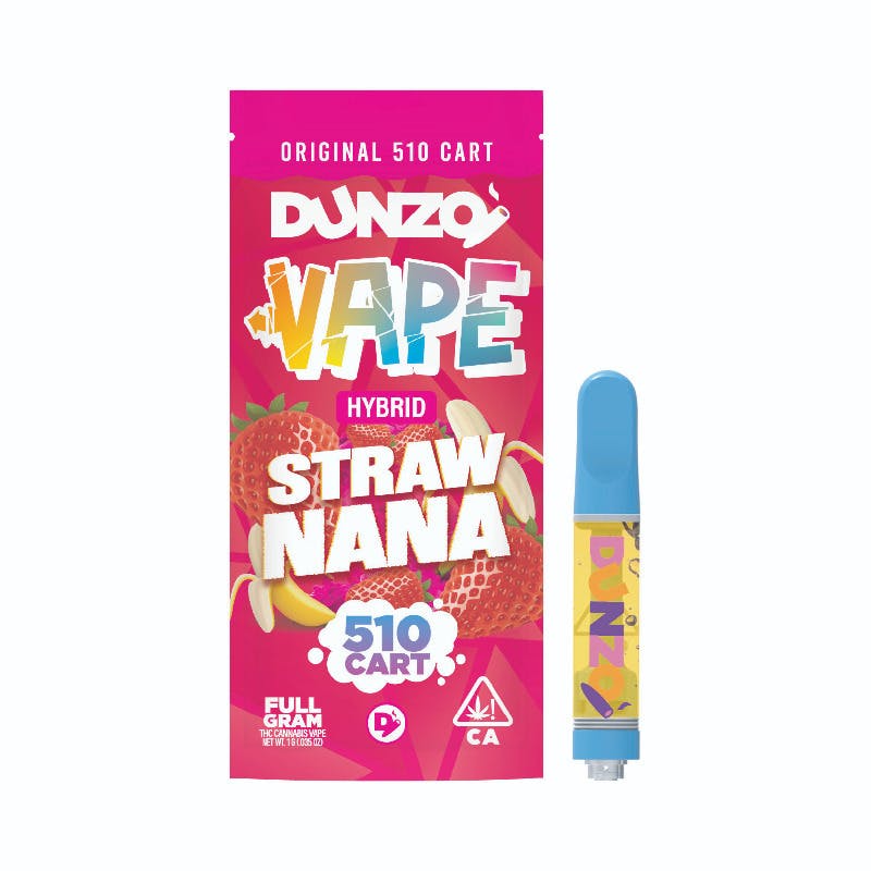 Dunzo - Strawnana: Strawnana Vape 1g