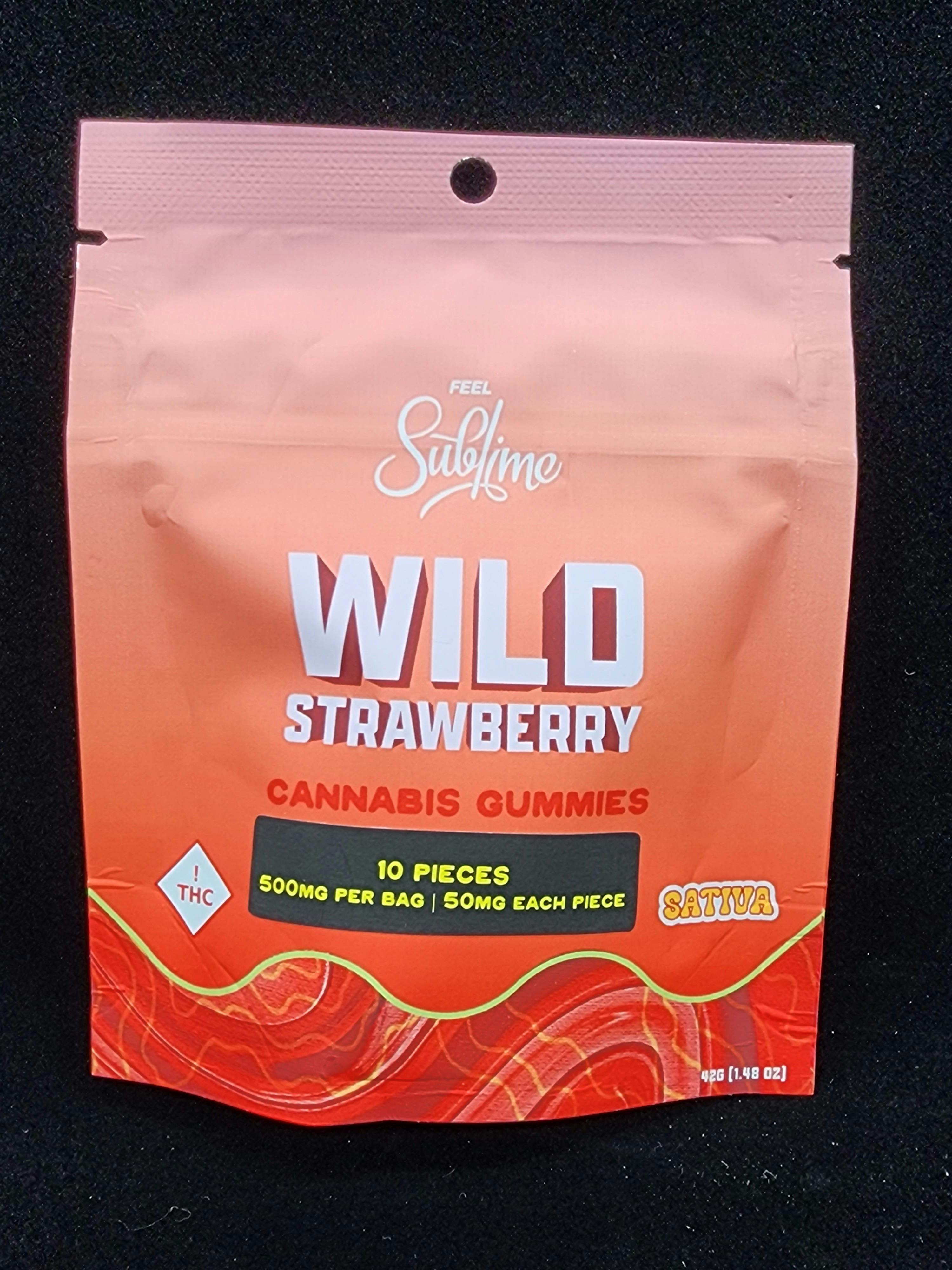 Sublime - Sublime Wild Strawberry Gummies 500mg - 1g