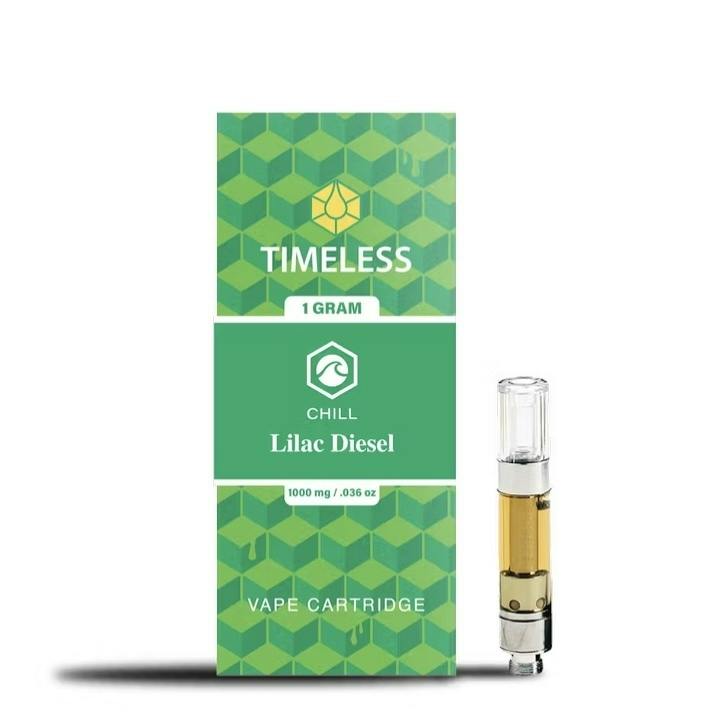 Lilac Diesel Cartridge 1g By Timeless (Taxes Included, OTD Pricing)