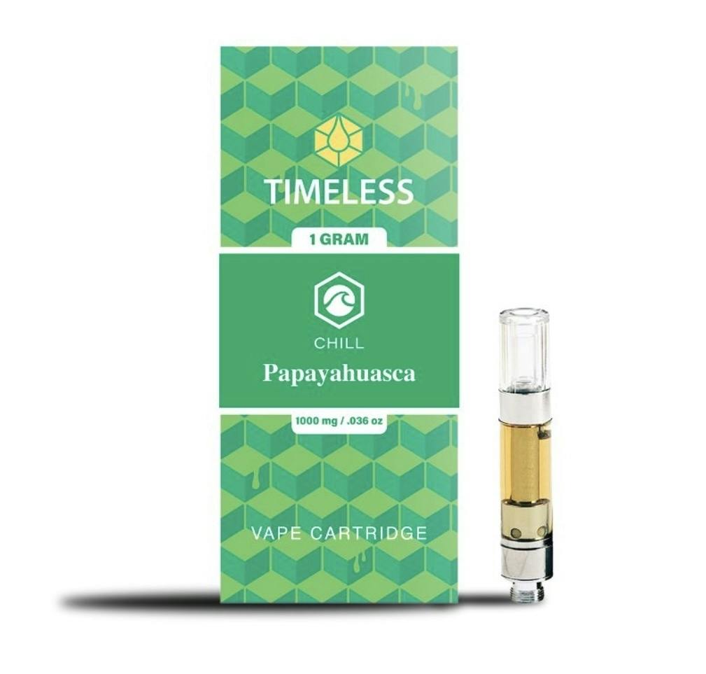 Papayahuasca Cartridge 1g By Timeless (Taxes Included, OTD Pricing)