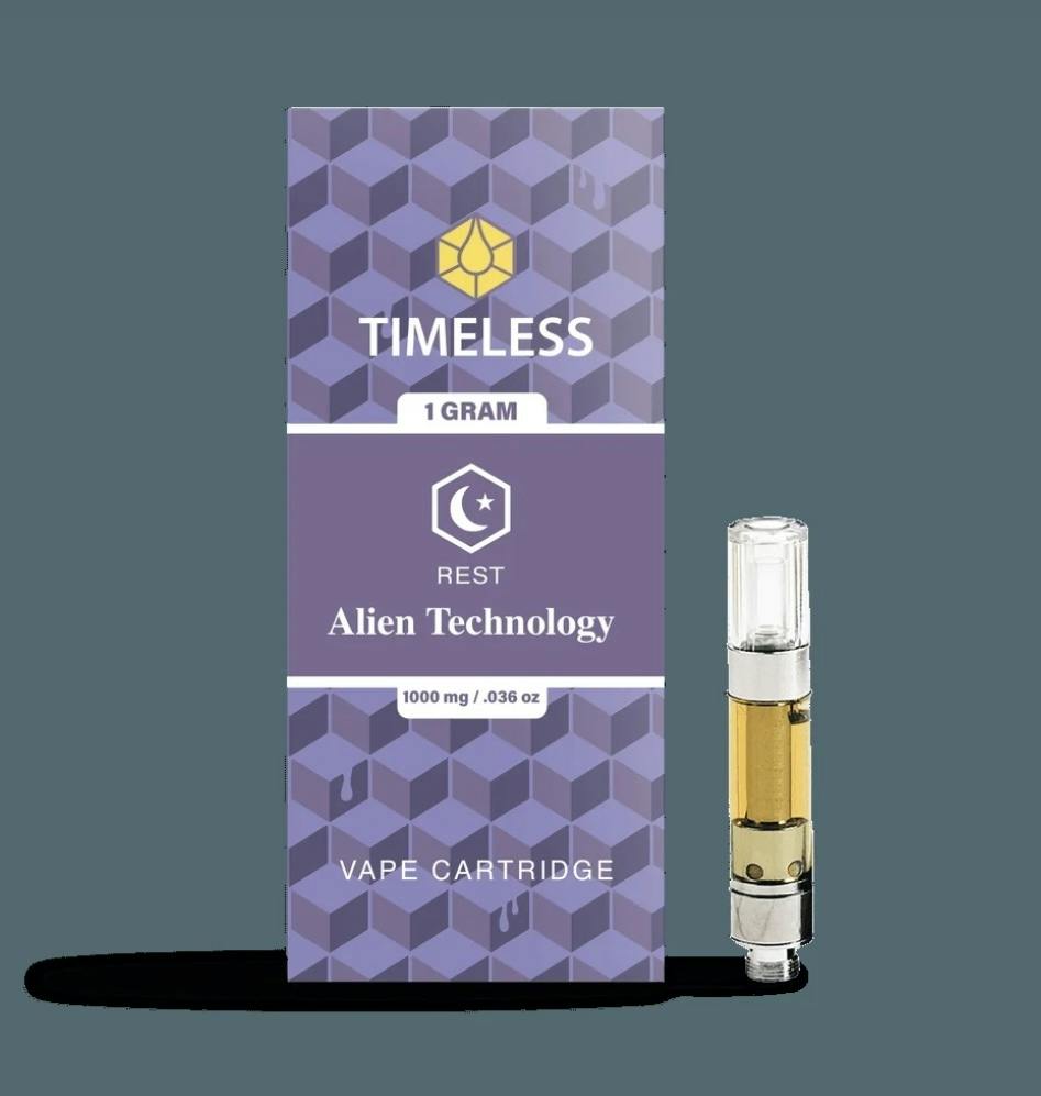 Alien Technology Cartridge 1g By Timeless (Taxes Included, OTD Pricing)