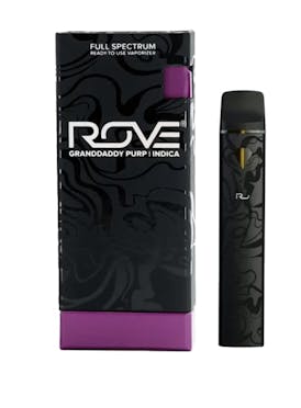 **BOGO** Granddaddy Purp Live Resin Disposable Cartridge 1g By Rove (Taxes Included, OTD Pricing)