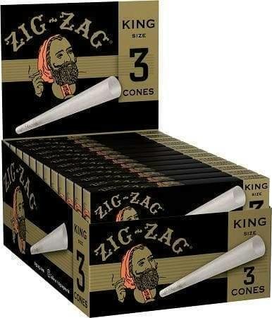 Zig Zag Cones King Size (3pk)