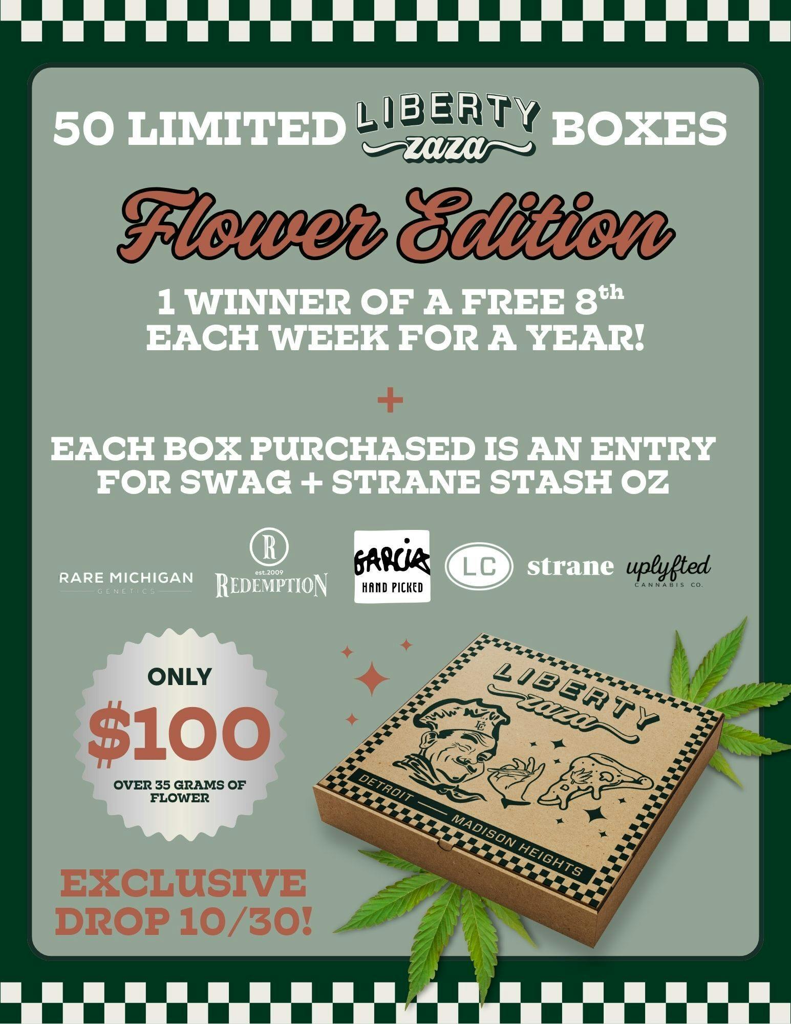 $100 ZAZA BOX: FLOWER EDITION