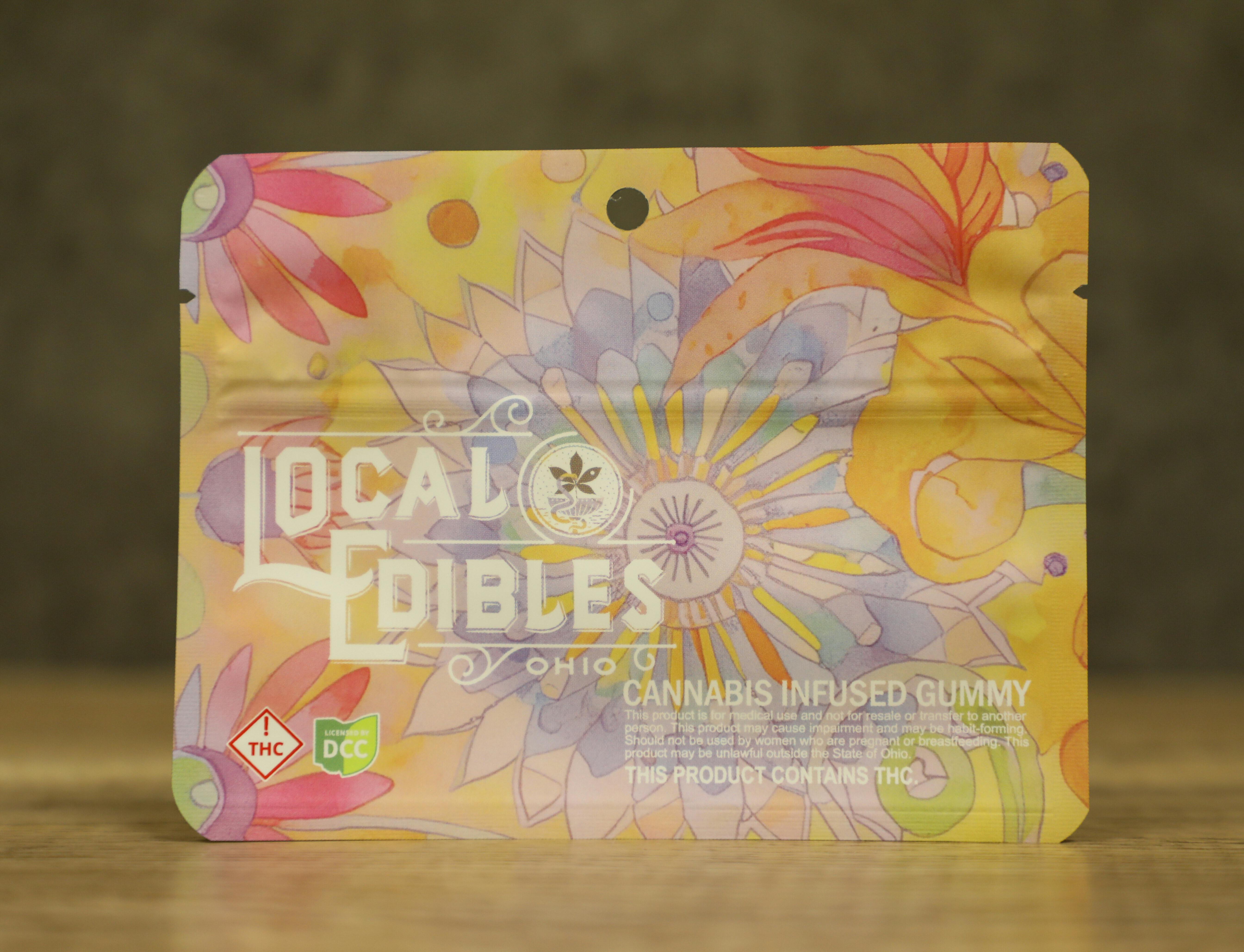 Local Edibles | Lavender Vanilla 1:1 CBN 10pc | 110mg Gummies