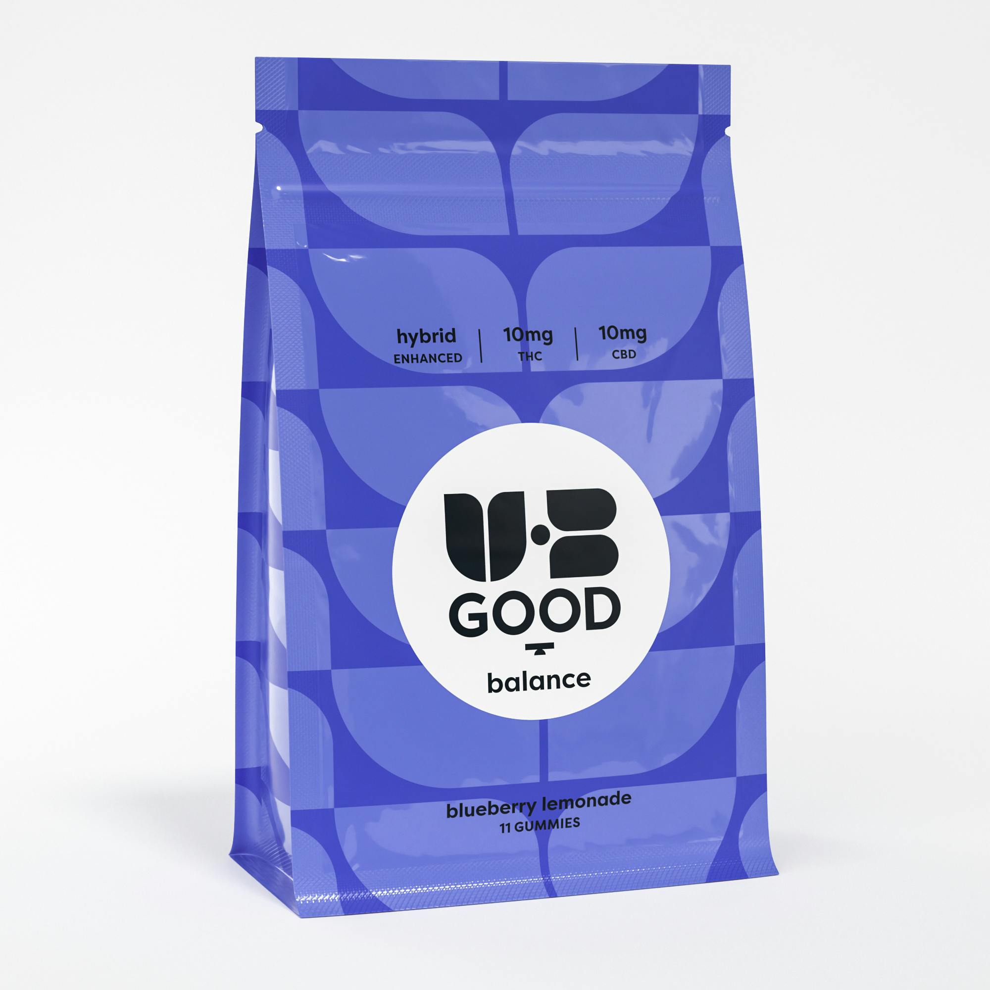 UB Good | Blueberry Lemonade 1:1 CBD 10pc | 110mg Gummies