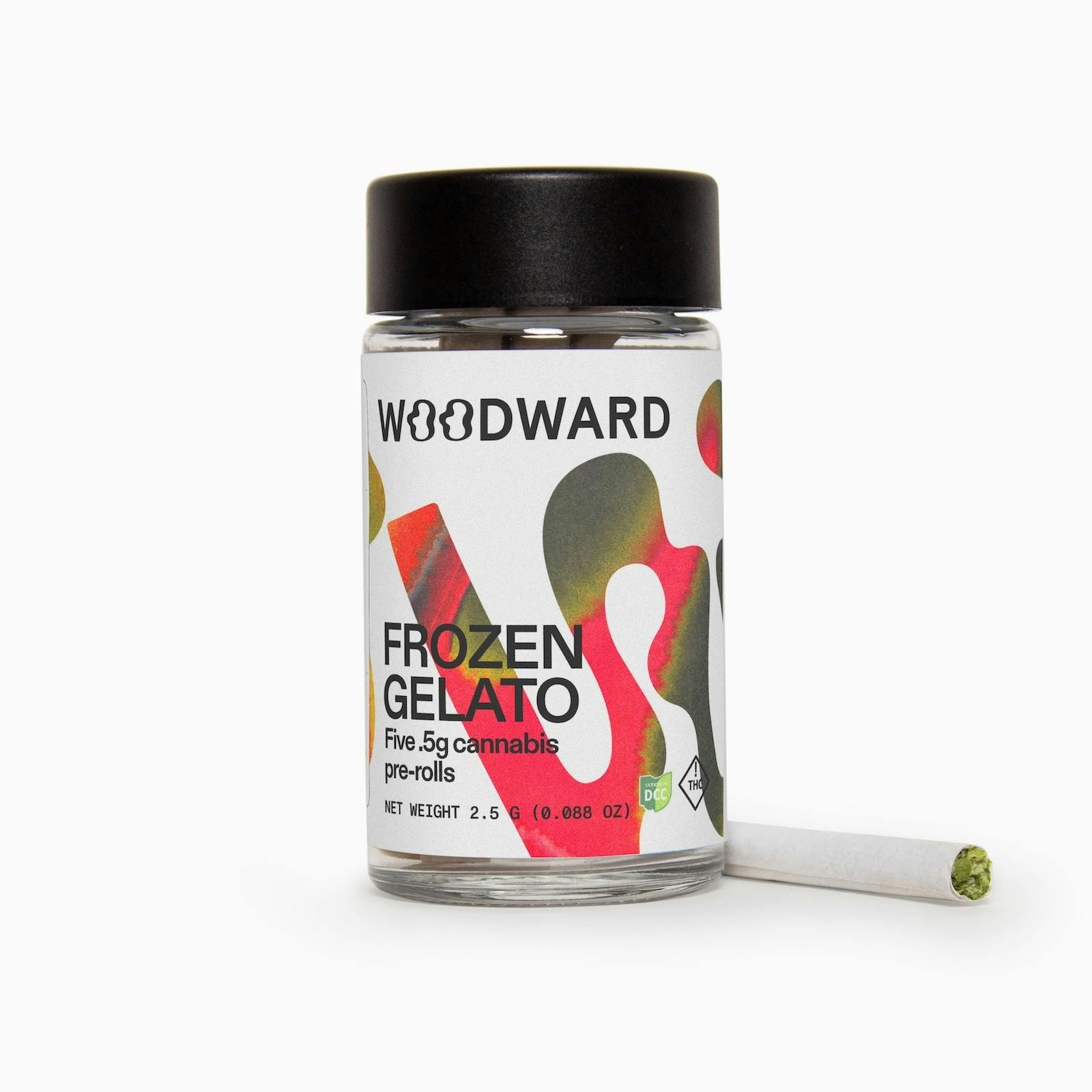 Woodward | Frozen Gelato 5pk | 2.5g Pre-Rolls