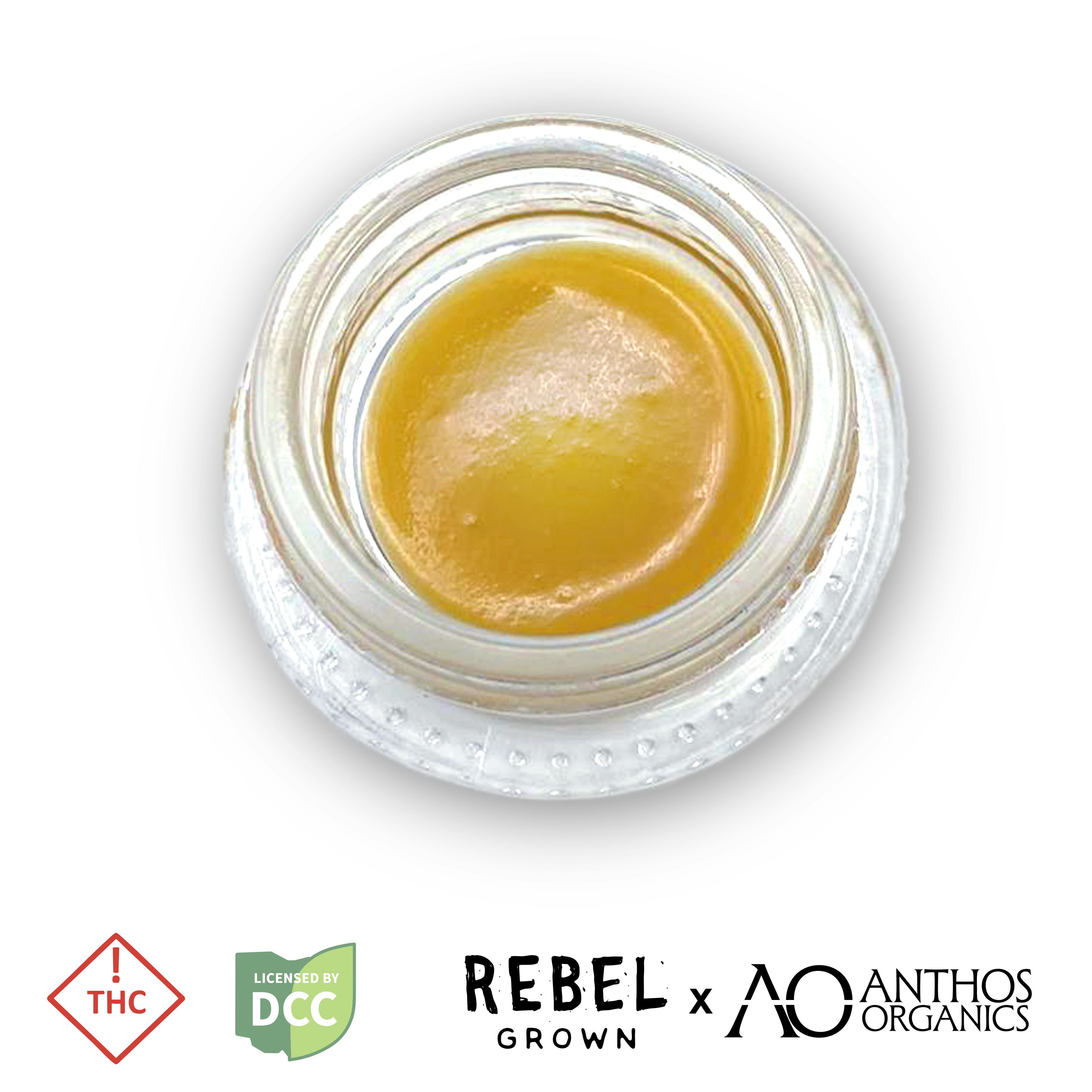 Rebel | Double OG Sour | 1g Live Resin Badder