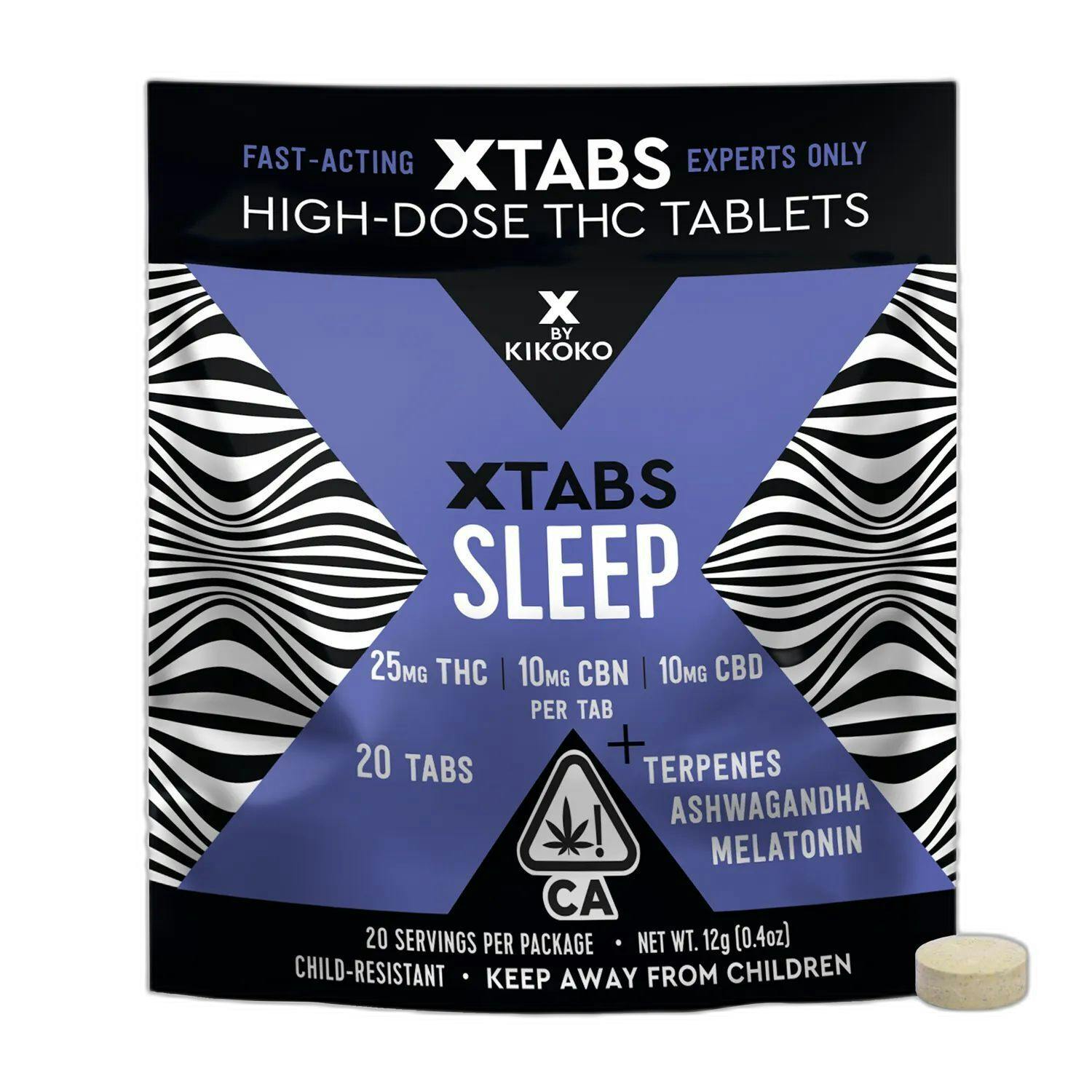 KIKOKO - X TAB 20PK [500MG] SLEEP