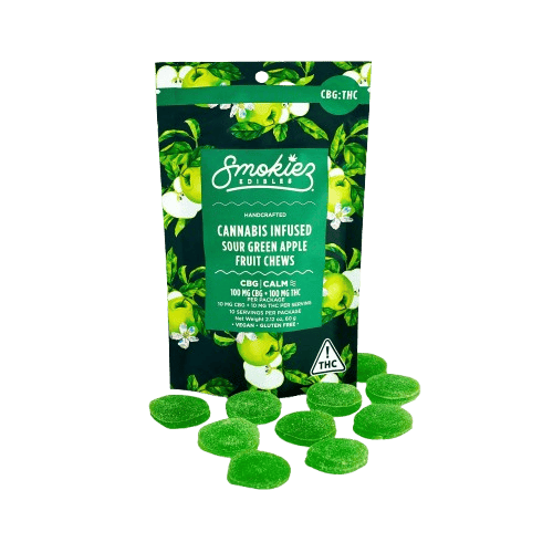 SMOKIEZ - — Fruit Chews Sour Green Apple