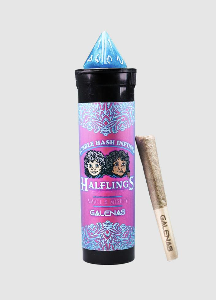 Galenas 1.5g Multi-Pack Infused Preroll - Lychee Bubble Hash Halfling 3 x