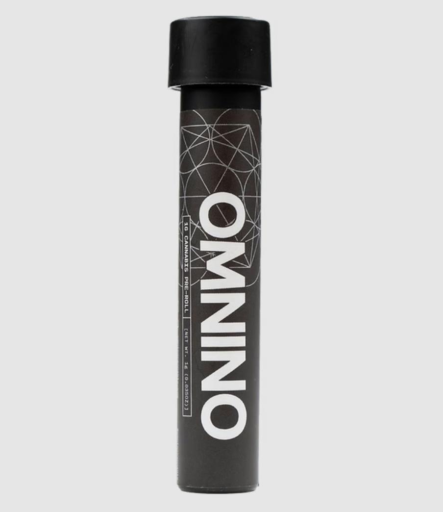 Omnino 1g Single Full Flower Preroll - High Society