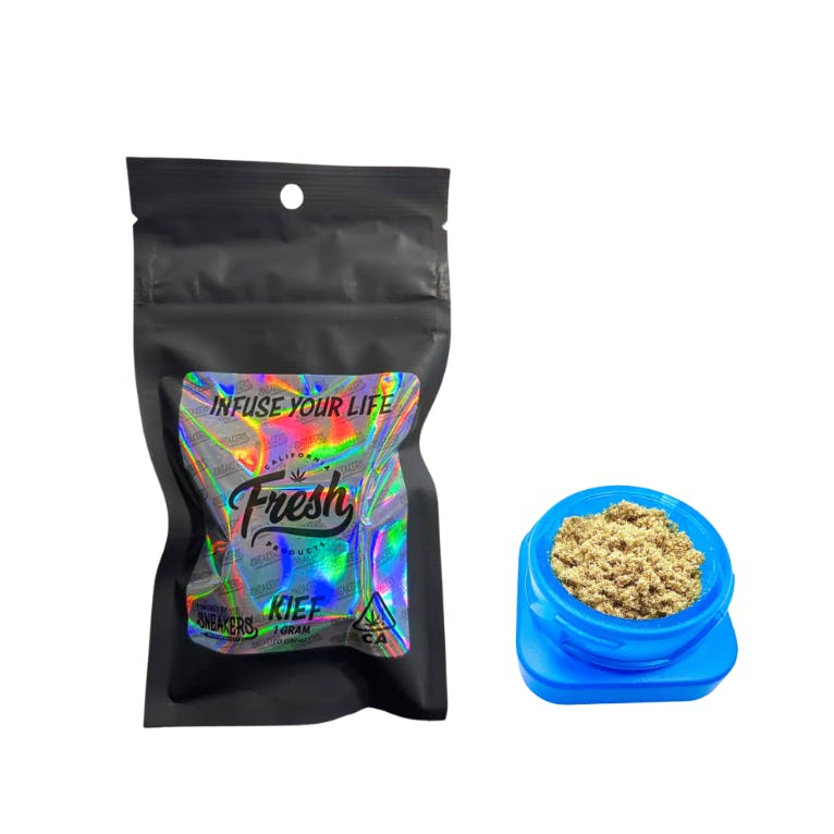 GRAPE CREAM CAKE | 1G HYBRID KIEF | CALIFORNIA FRESH PRODUCTS