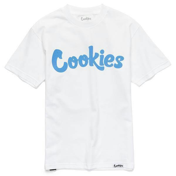 Cookies - Tee - Original Mint Logo - White/Cookies Blue