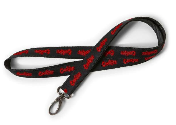 Cookies - Original Mint 18" Large - Lanyard - Black/Red