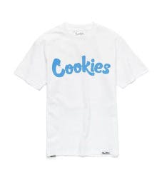 Cookies - Original Mint Logo - Tee - White/Cookies Blue - 2XL