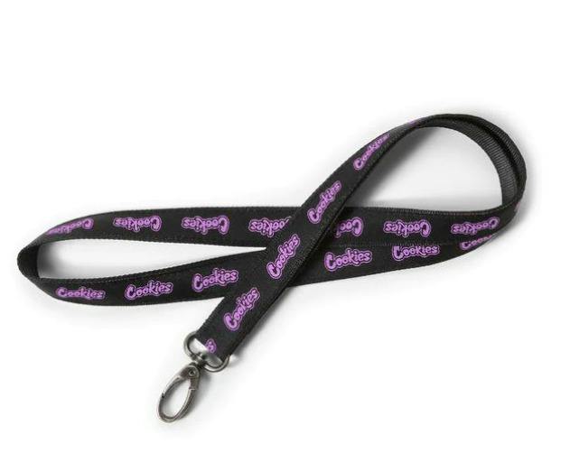 Cookies - Original Mint 18" Large - Lanyard - Black/Purple