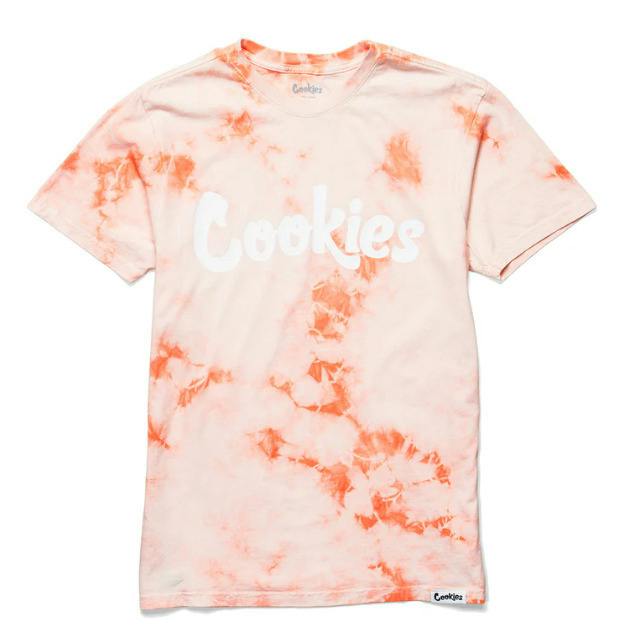 Cookies - Original Mint Logo Crystal Wash Tie Dye - Tee - Navy