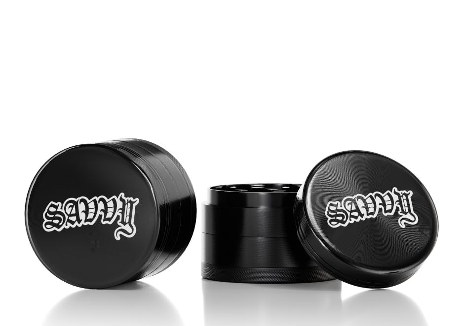 Savvy 4 Piece Grinder Aluminum