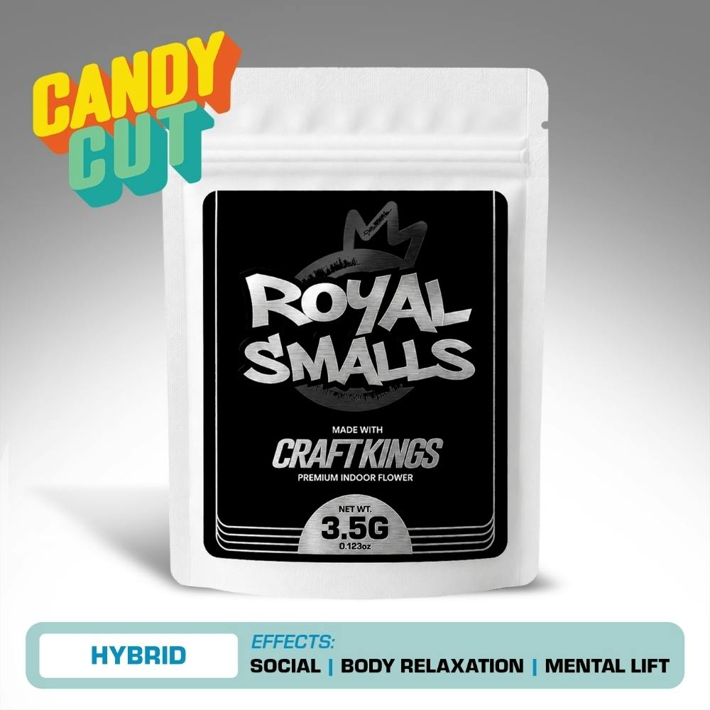 CRAFT KINGS ROYAL SMALLS | CANDY CUT | 3.5G FLOWER