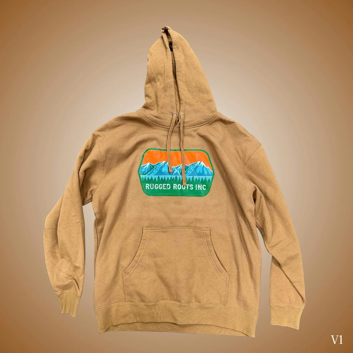 Saddle Tan Hoodie Small