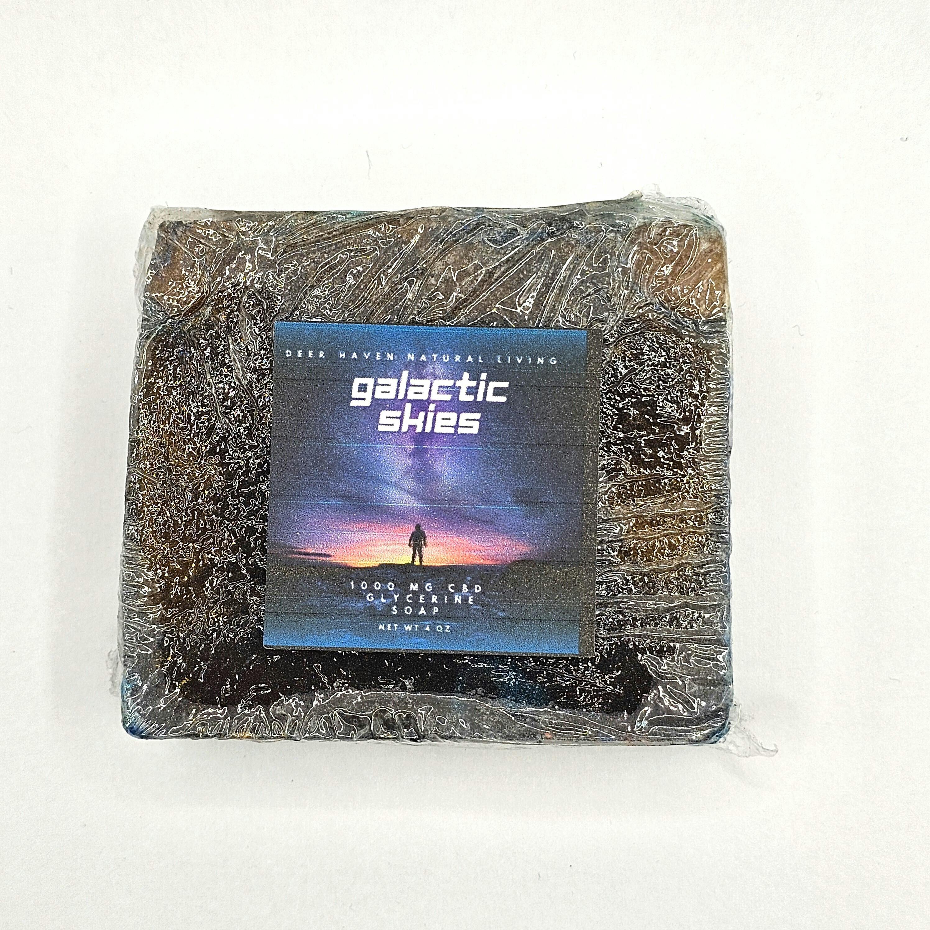 Deer Haven Natural Living | Galactic Skies Soap CBD at Sinsemilla