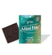 GRON MINI BAR | DARK CHOCOLATE | HYBRID 100 MG THC