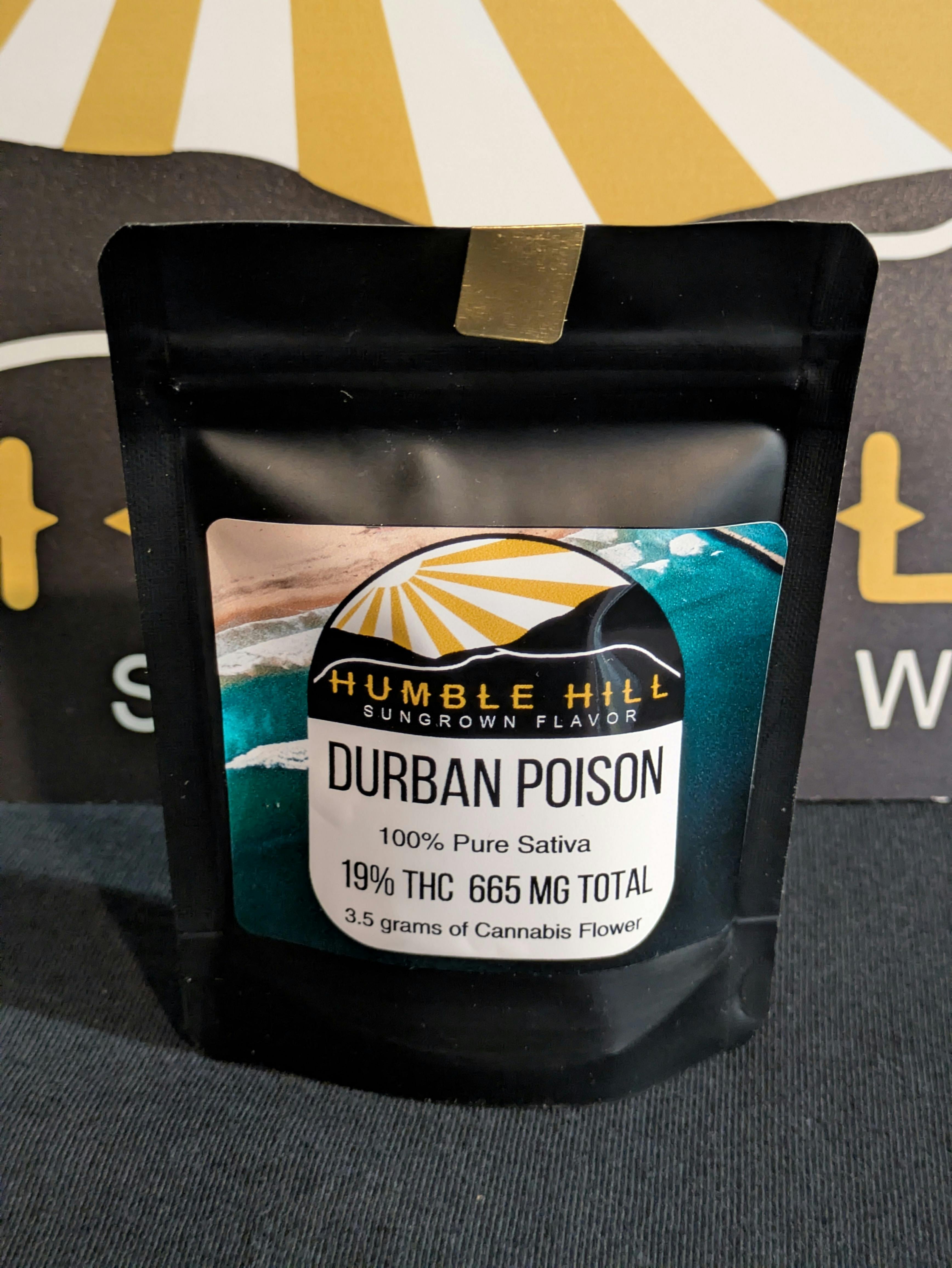 HUMBLE HILL | DURBAN POISON | 3.5 GRAMS FLOWER
