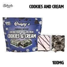 CRISPYS | COOKIES AND CREAM | 100MG ICED OUT MARSHMALLOW TREAT
