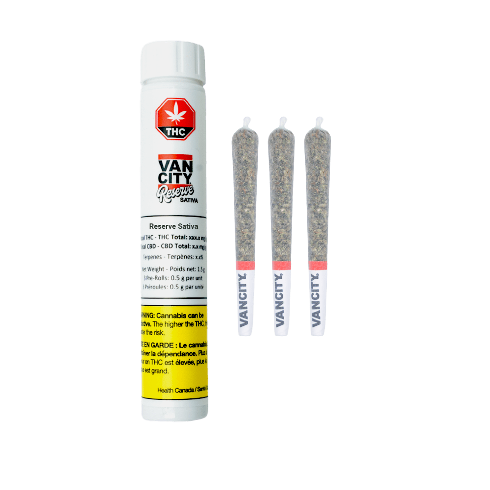 Vancity | RESERVE SATIVA PRE-ROLLS - 1.5G