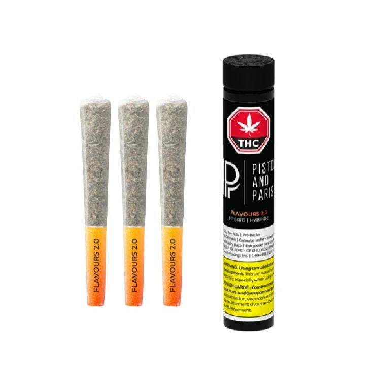 Pistol And Paris | FLAVOURS 2.0 VARIETY PACK PRE-ROLLS | 3 x 0.5g
