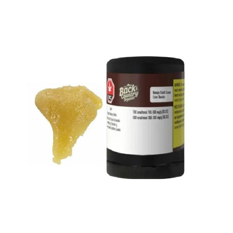 Back Country Organics | BANJO COLD CURE LIVE ROSIN | 1g
