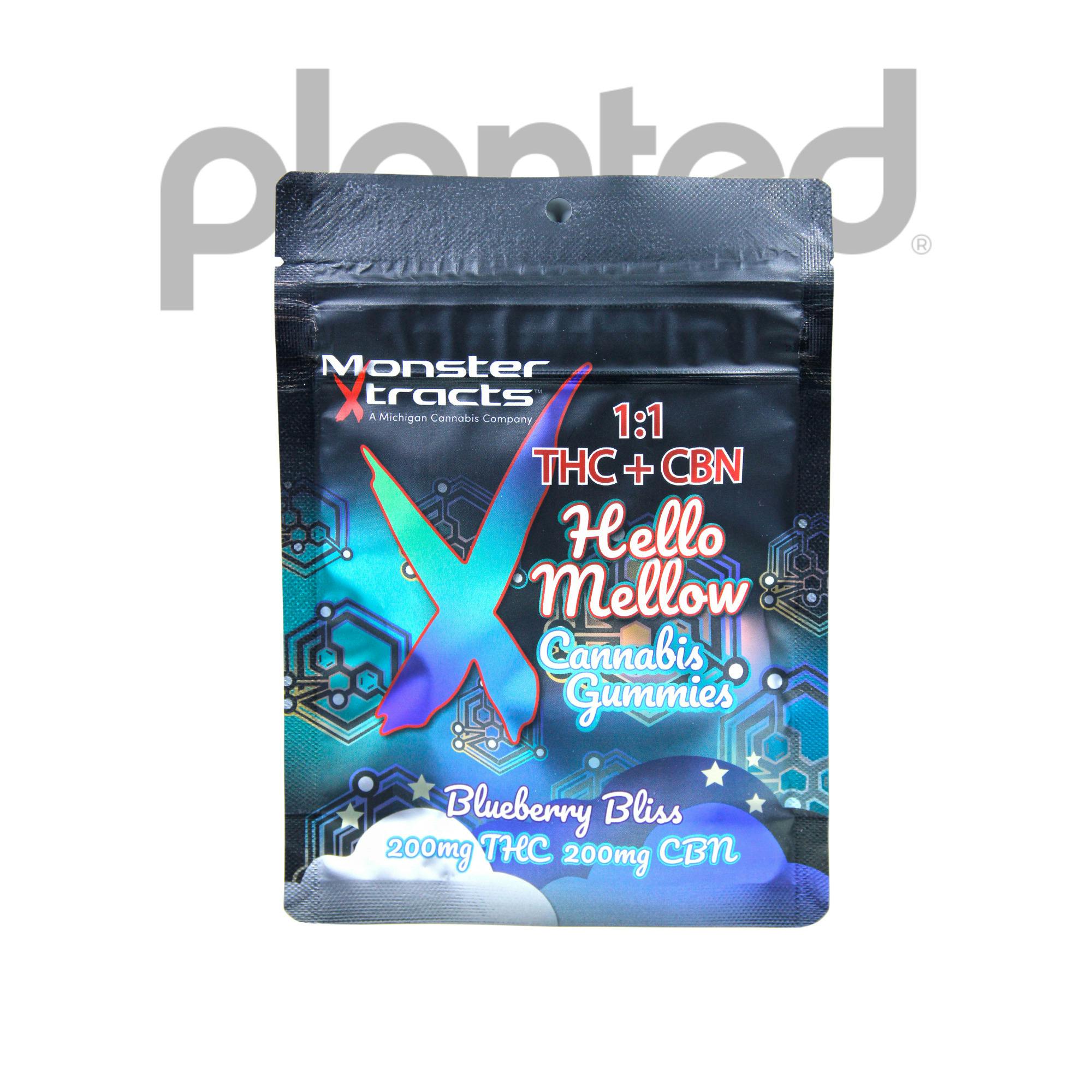 MONSTER XTRACTS | BLUEBERRY BLISS | GUMMIES | 200MG:200MG | REC