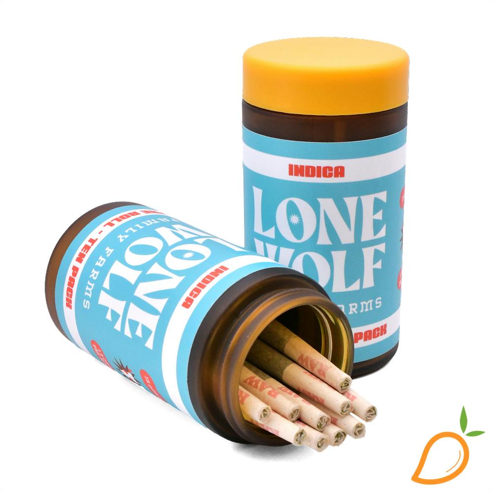 15g 10pk Cook'd Preroll Pack Lone Wolf