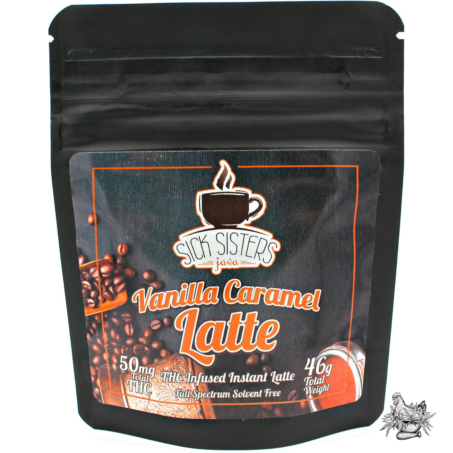 JKJ-SICK SISTERS-VANILLA CARAMEL LATTE-50MG