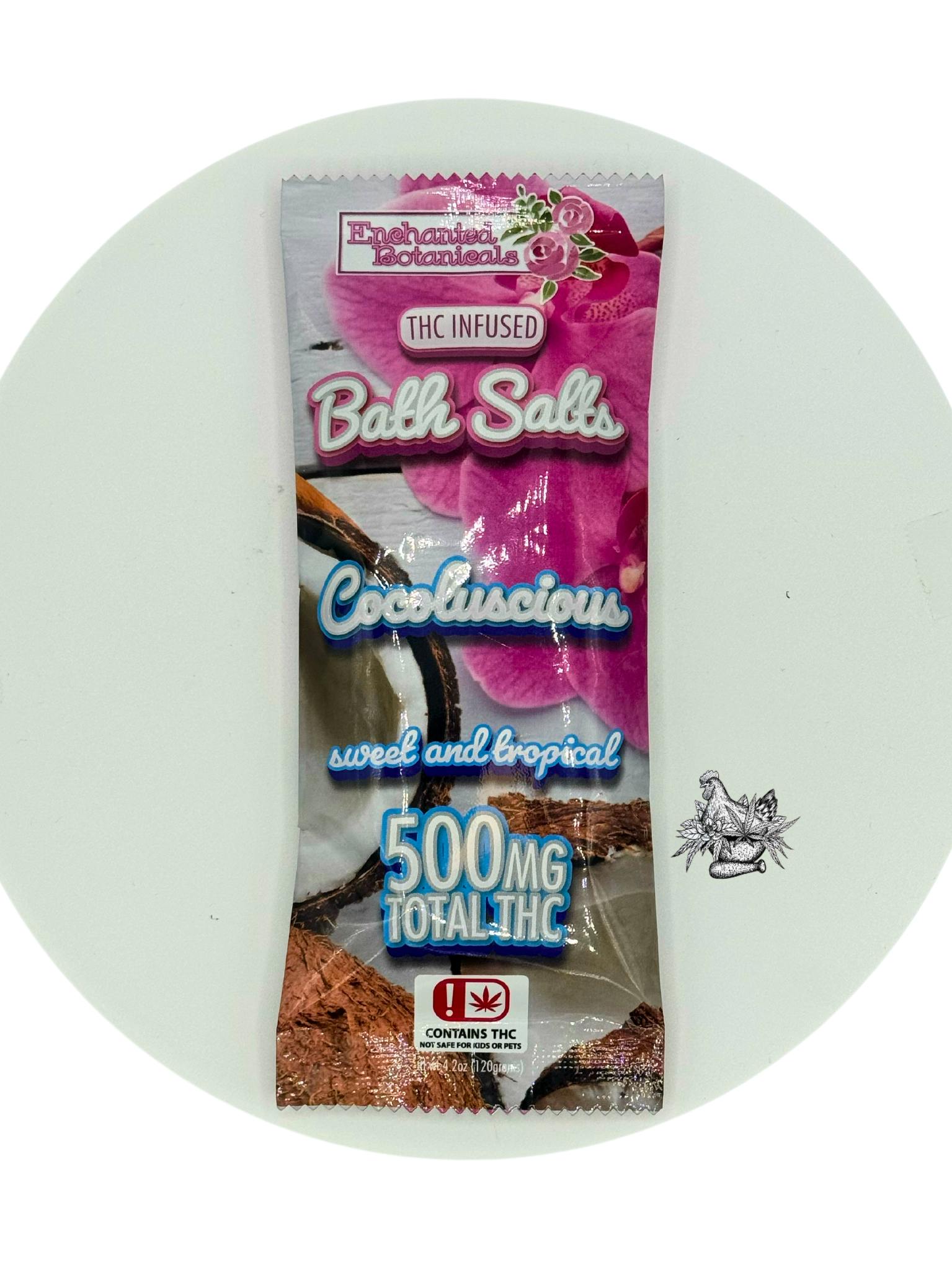 ENCHANTED BOTANTICALS-BATH SALTS-COCOLUSCIOUS-500MG