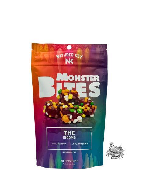 NATURE'S KEY MONSTER BITES-1000MG