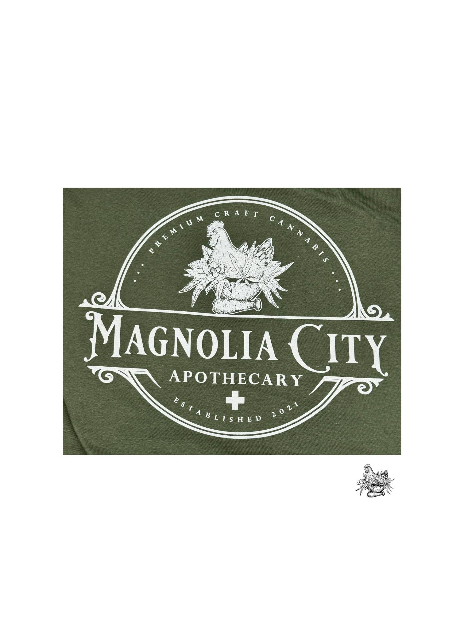 MILITARY GREEN T-SHIRT - MEDIUM