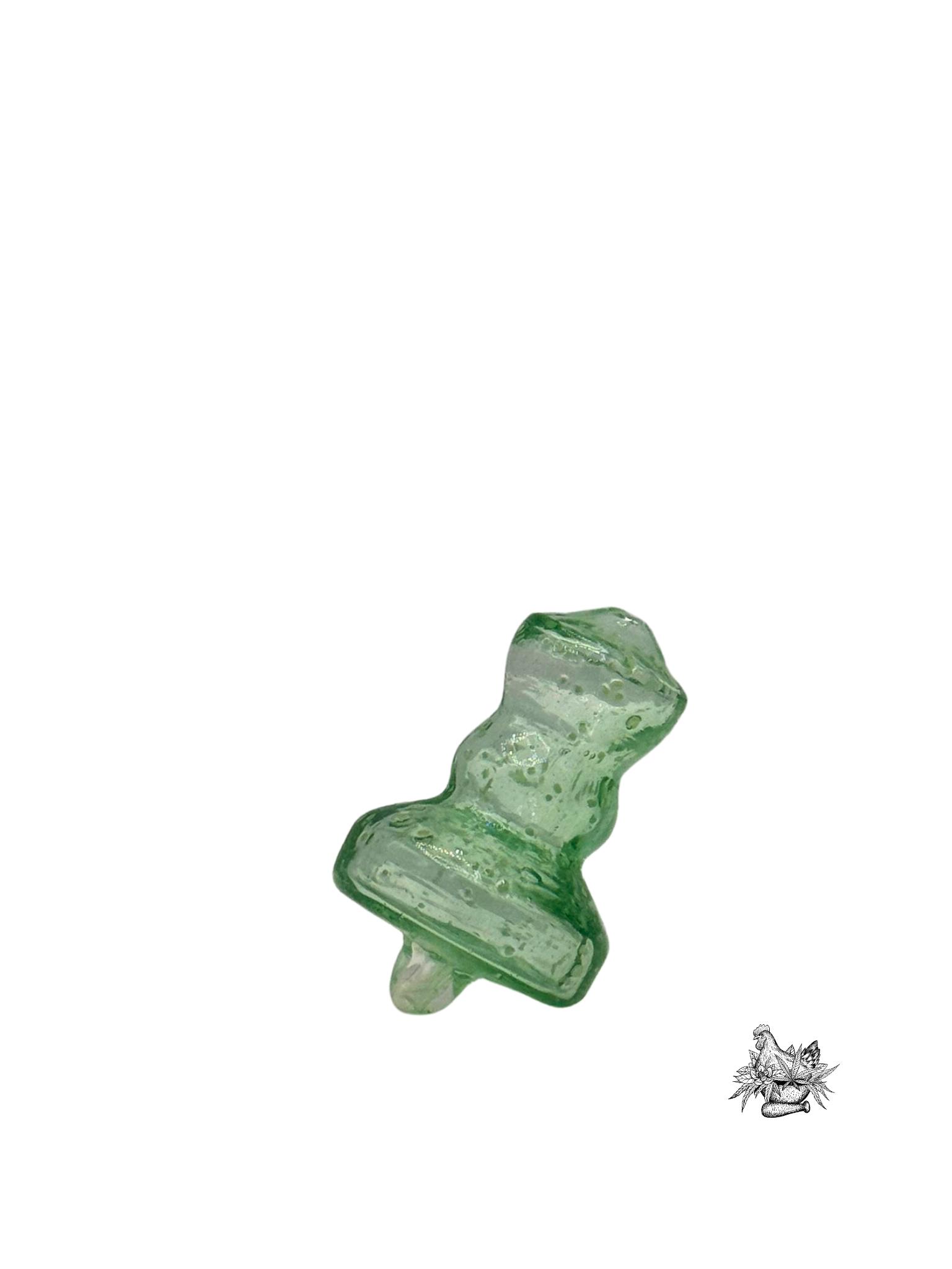 GLOW IN THE DARK STACKED GLASS CARB CAP