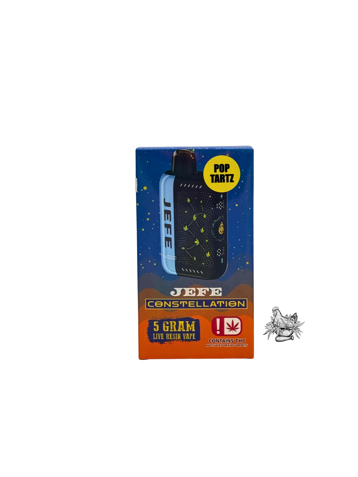 NOBLE NECTAR-5G JEFE DISPOSABLE VAPE CONSTELLATION-POP TARTZ-HYBRID