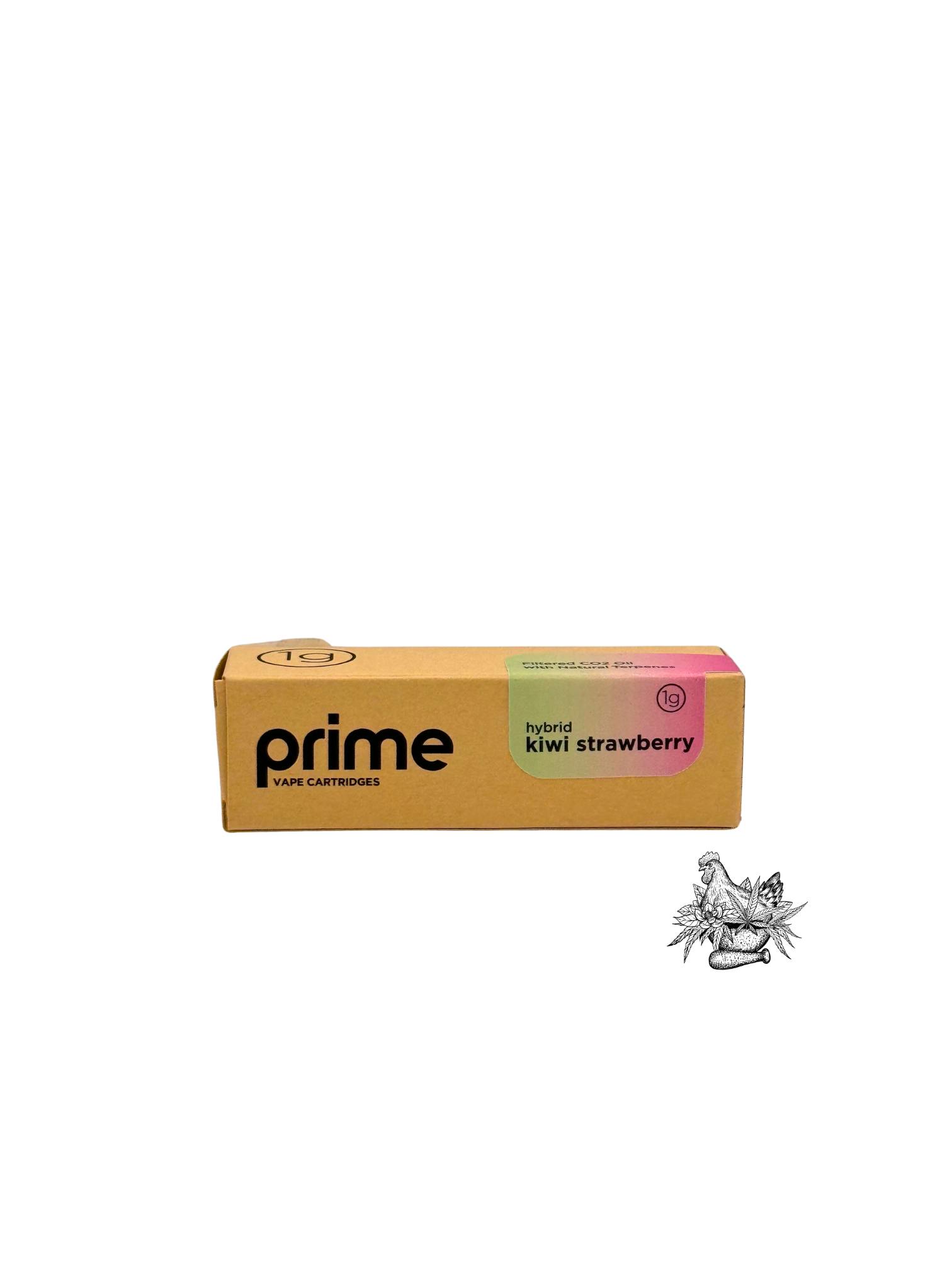 PRIME-1G VAPE CART-KIWI STRAWBERRY-HYBRID