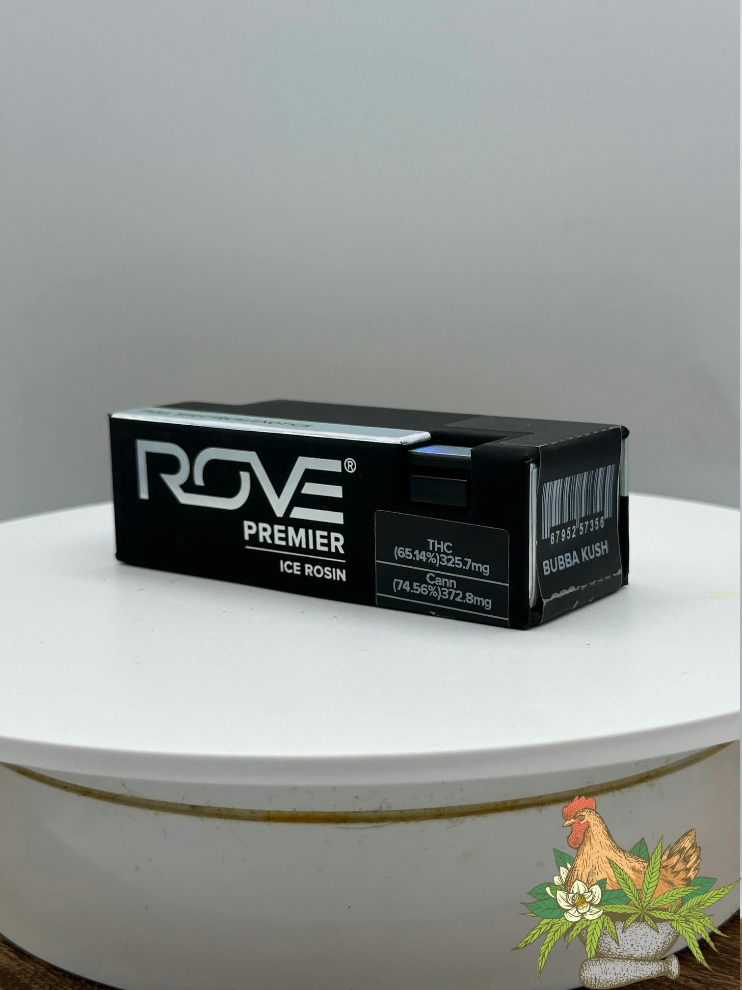 ROVE PREMIER-0.5G VAPE CART-ICE HASH LIVE ROSIN-BUBBA KUSH-INDICA