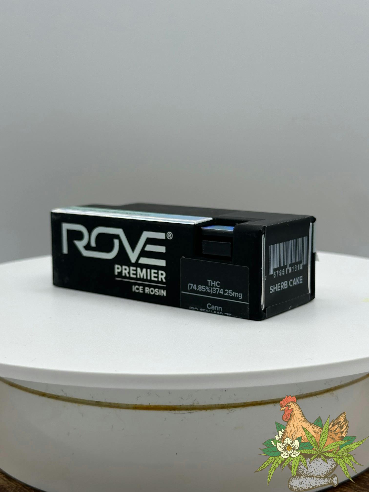 ROVE PREMIER-0.5G VAPE CART-ICE HASH LIVE ROSIN-SHERB CAKE-INDICA