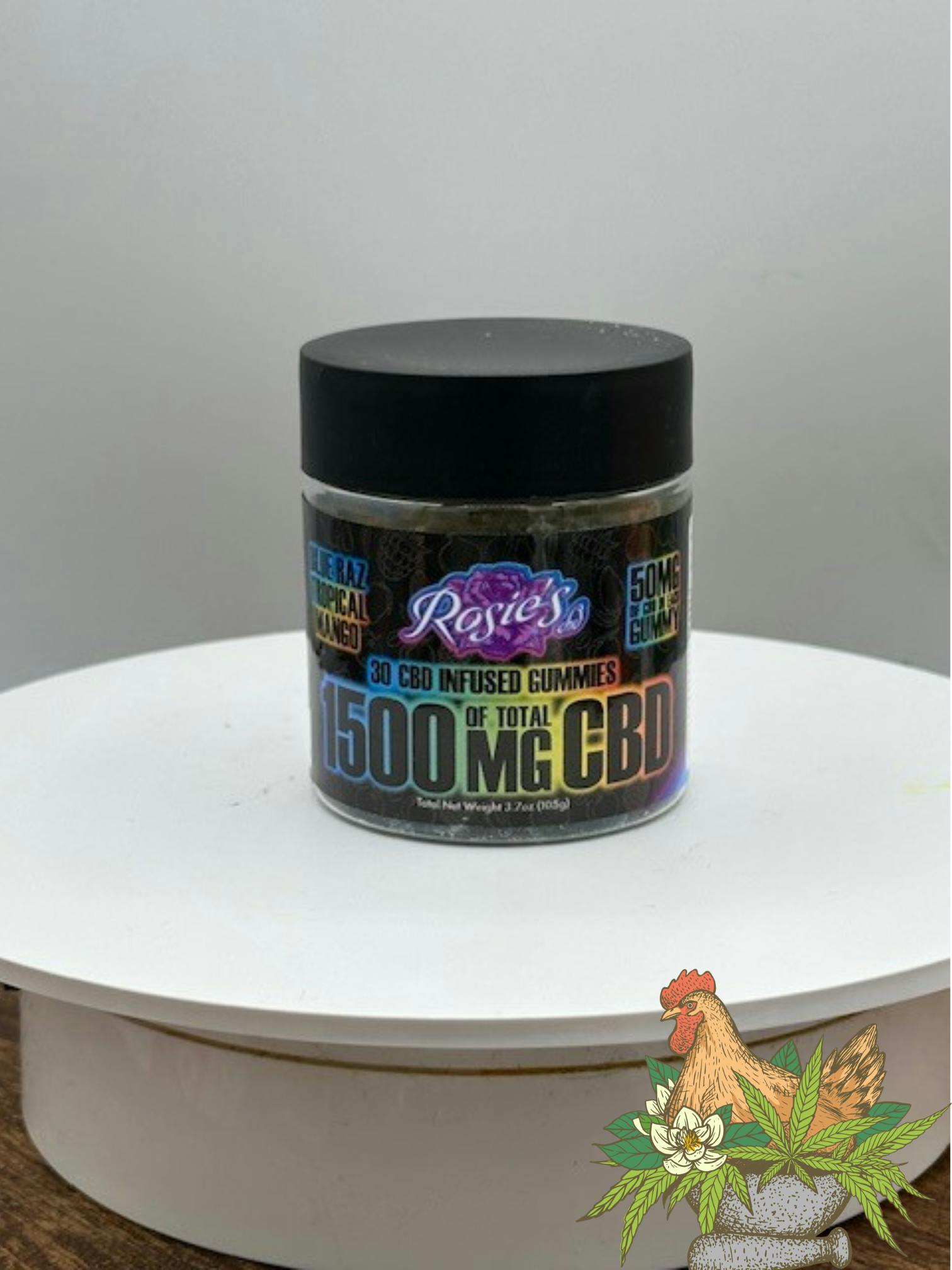 JKJ-ROSIE'S CBD GUMMIES-VARIETY-1500MG