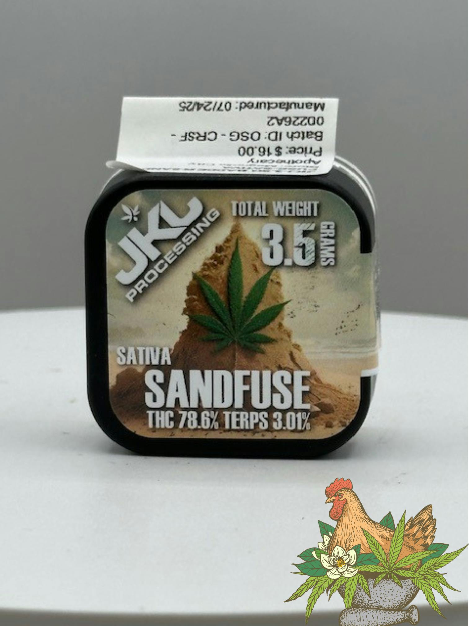 JKJ-3.5G BADDER-SAND FUSE-SATIVA