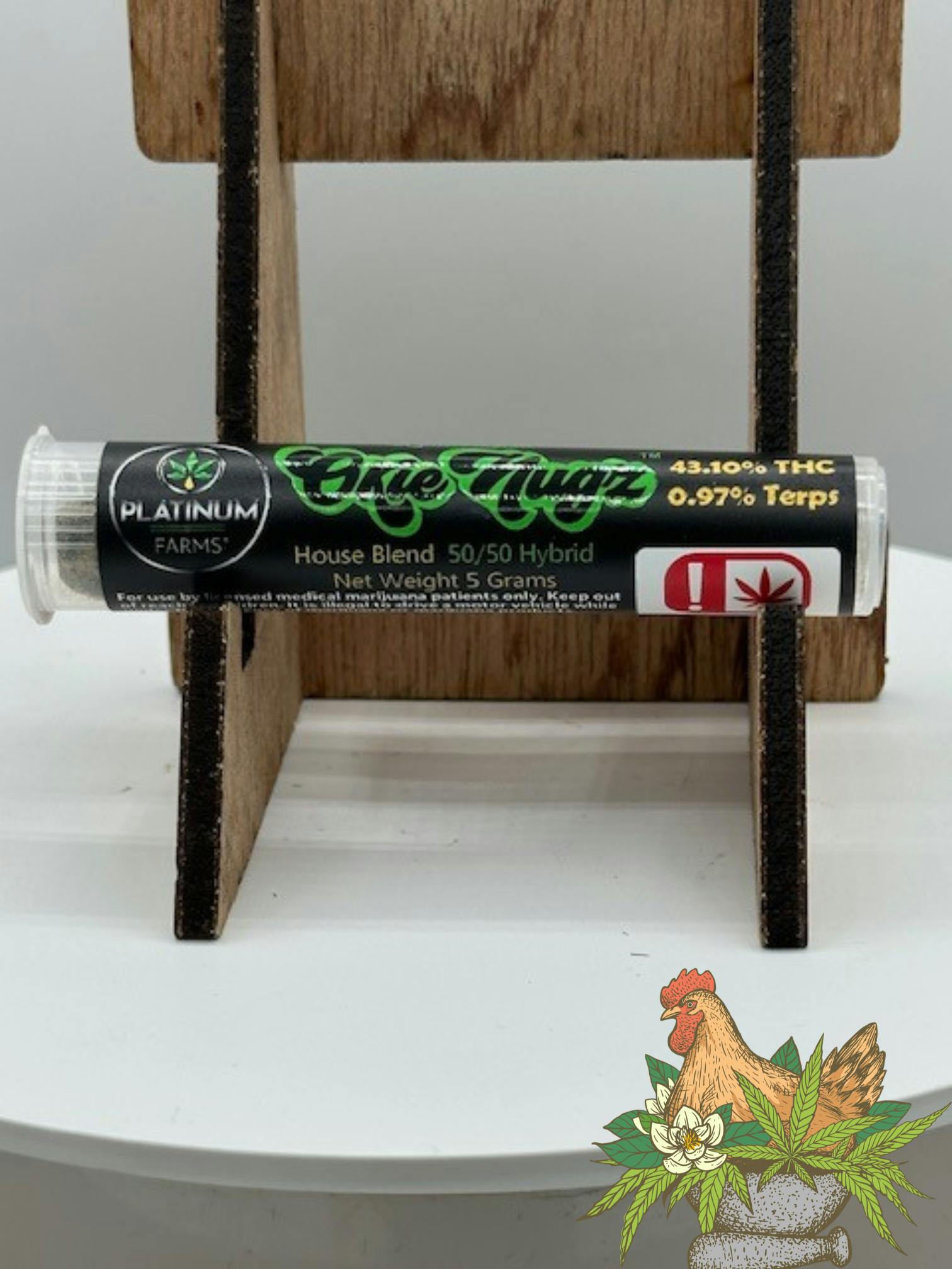 OKIE NUGZ BY PLATINUM FARMS - 5 x 1G MOON ROCKS-HOUSE BLEND-HYBRID