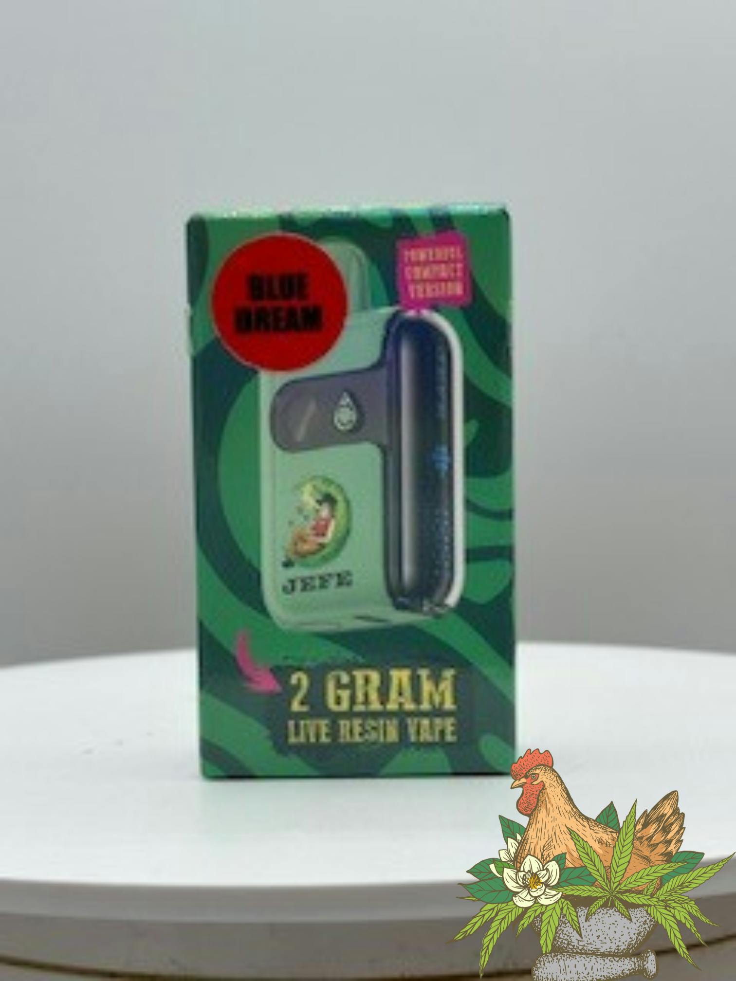 NOBLE NECTAR-2G JEFE DISPOSABLE VAPE MINI-GEEKBAR-BLUE DREAM-SATIVA