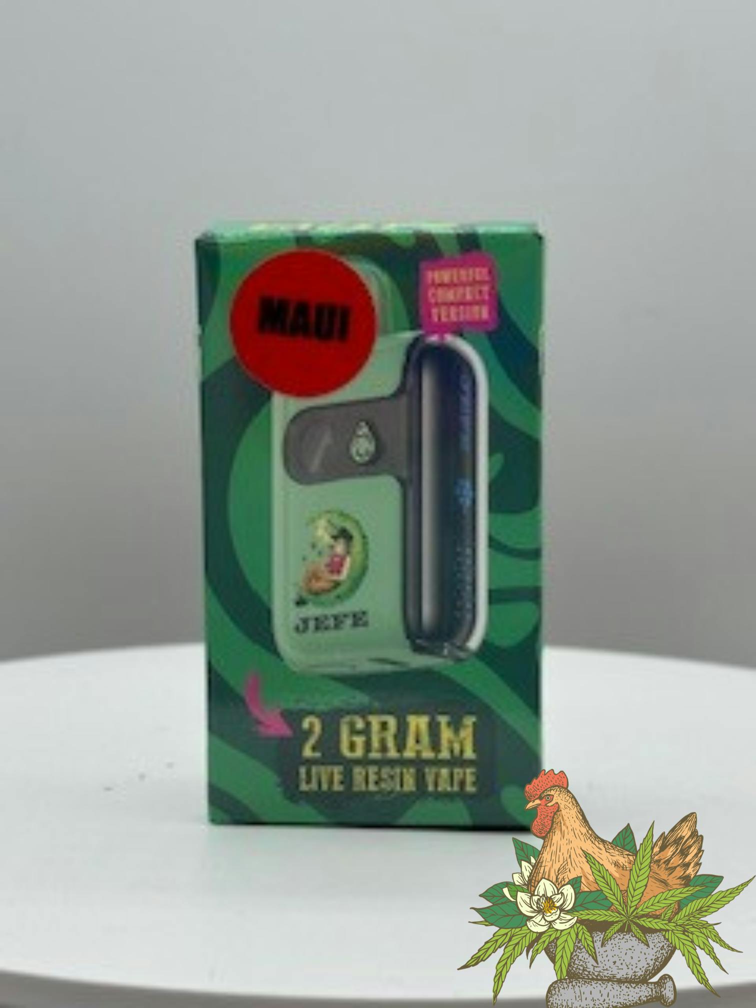 NOBLE NECTAR-2G JEFE DISPOSABLE VAPE MINI-GEEKBAR-MAUI-SATIVA
