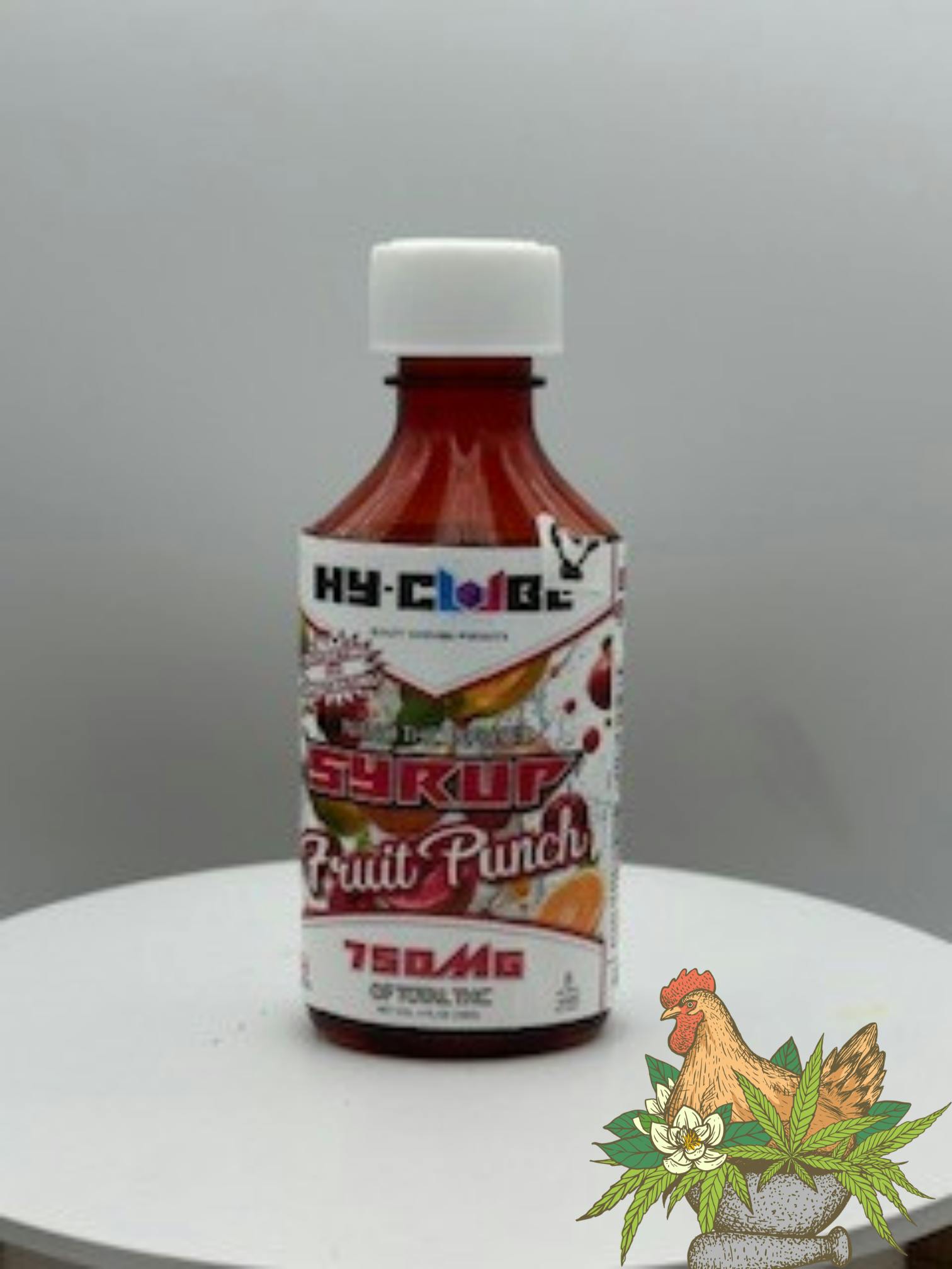 HY-CUBE-SYRUP-FRUIT PUNCH-750MG-4OZ
