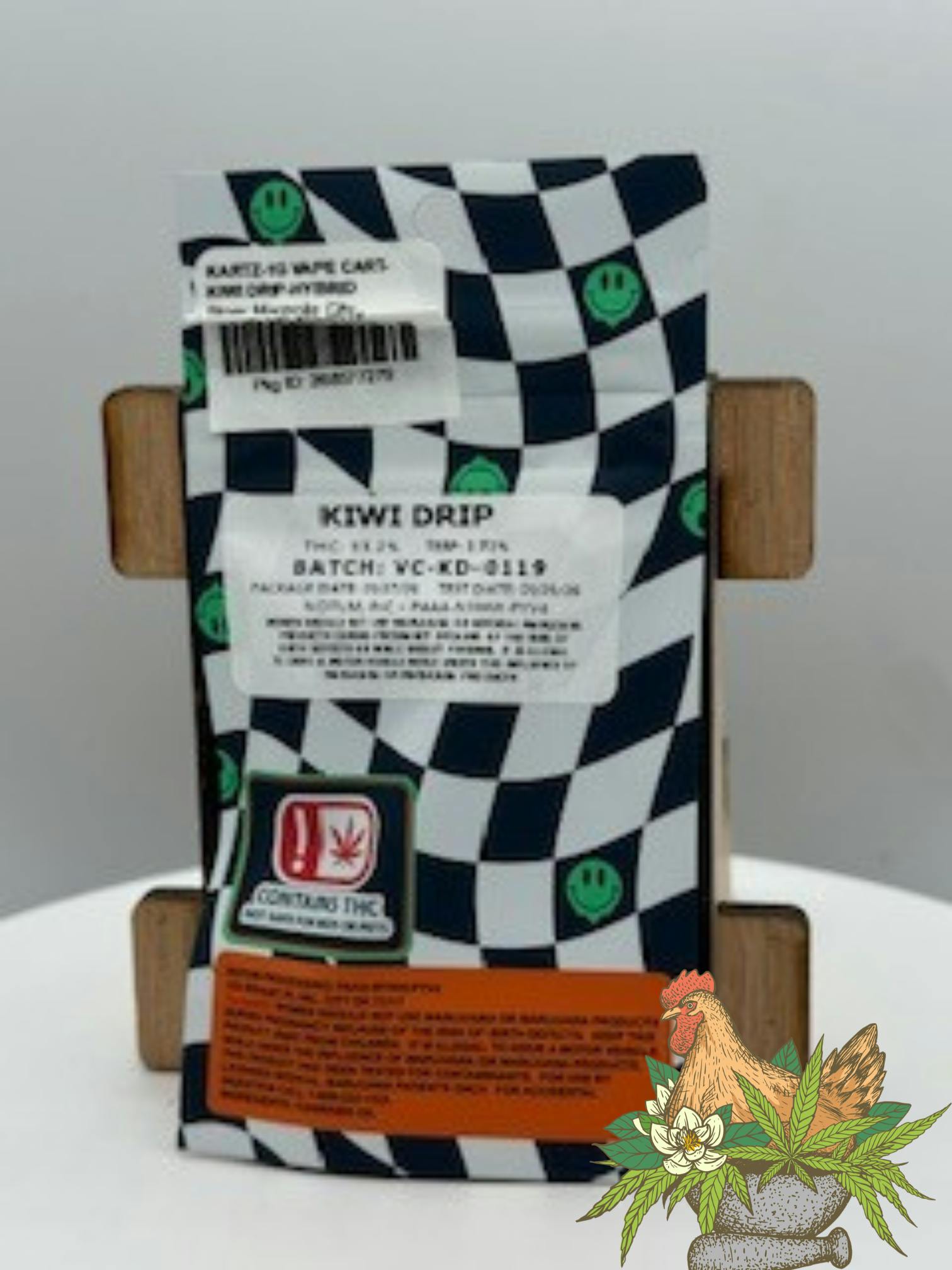 KARTZ-1G VAPE CART-KIWI DRIP-HYBRID